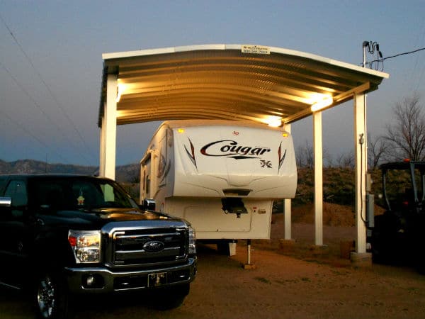 rv carport steel