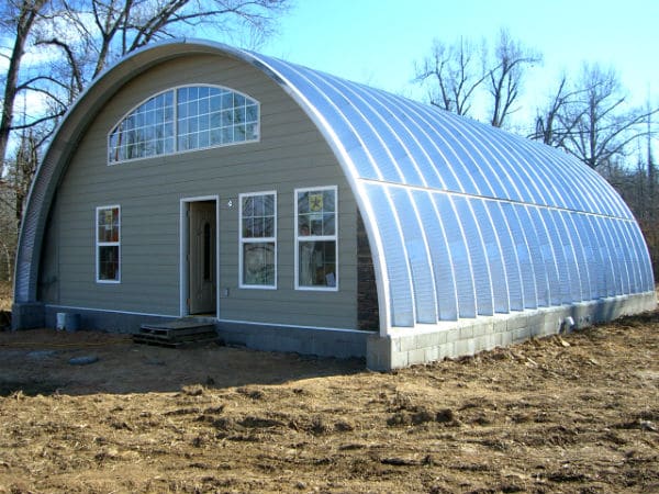 custom quonset home