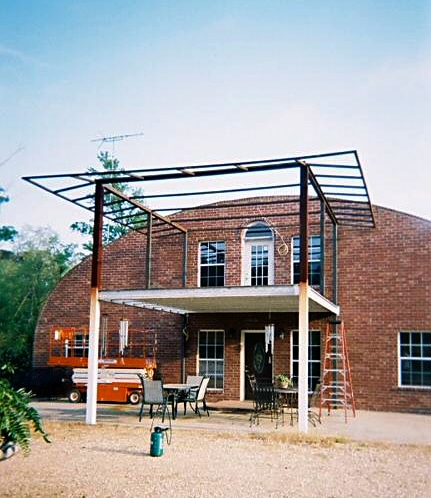 large s model steel home