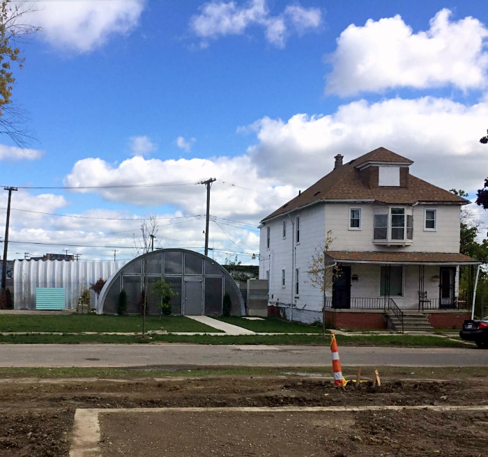 steel building area in Michigan