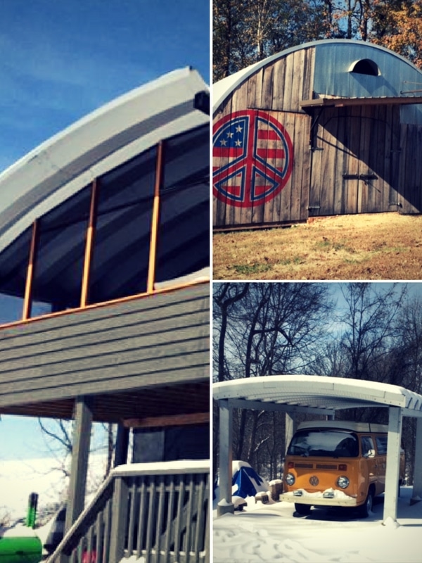 collage of buildings in Kentucky