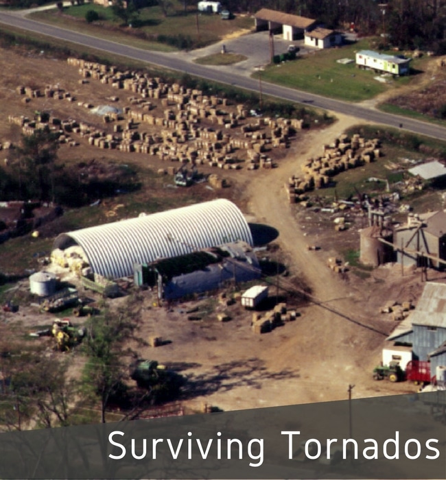 steel ag storage building survived tornado