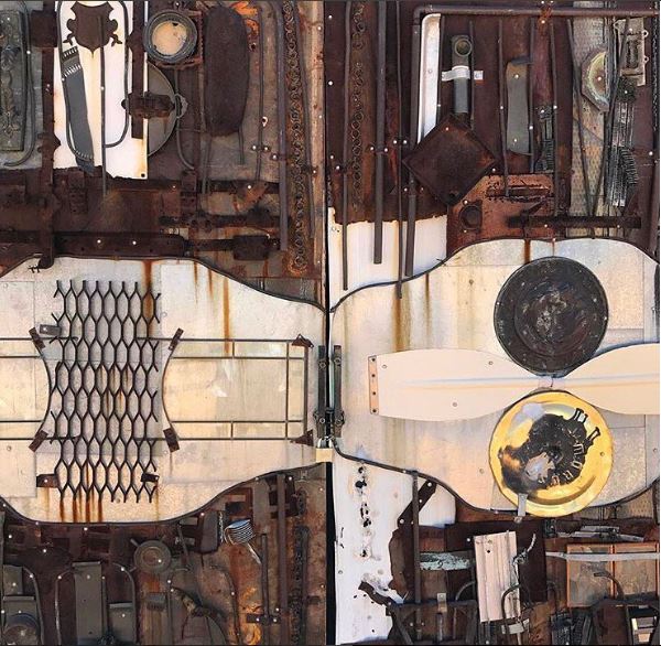 Noah Purifoy artist custom doors