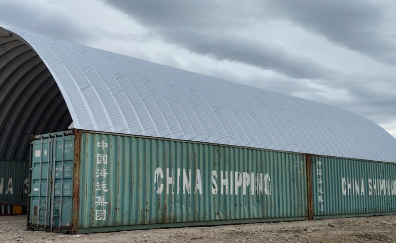 12 Foot wide shipping container