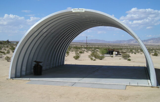 What is a shell building?