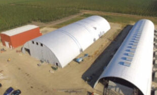 Two 2 Model Quonset huts for grow rooms