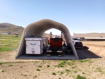 Open-Ended Garage