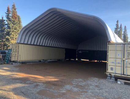 Shipping Container Barn