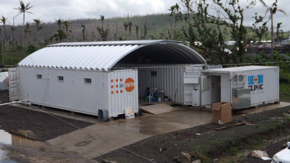Three shipping containers for the container in a can