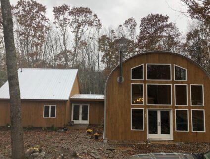 Quonset Home in Woolwich, Maine