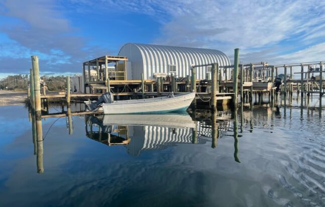 Shellfish Hatchery in Sea Level, North Carolina